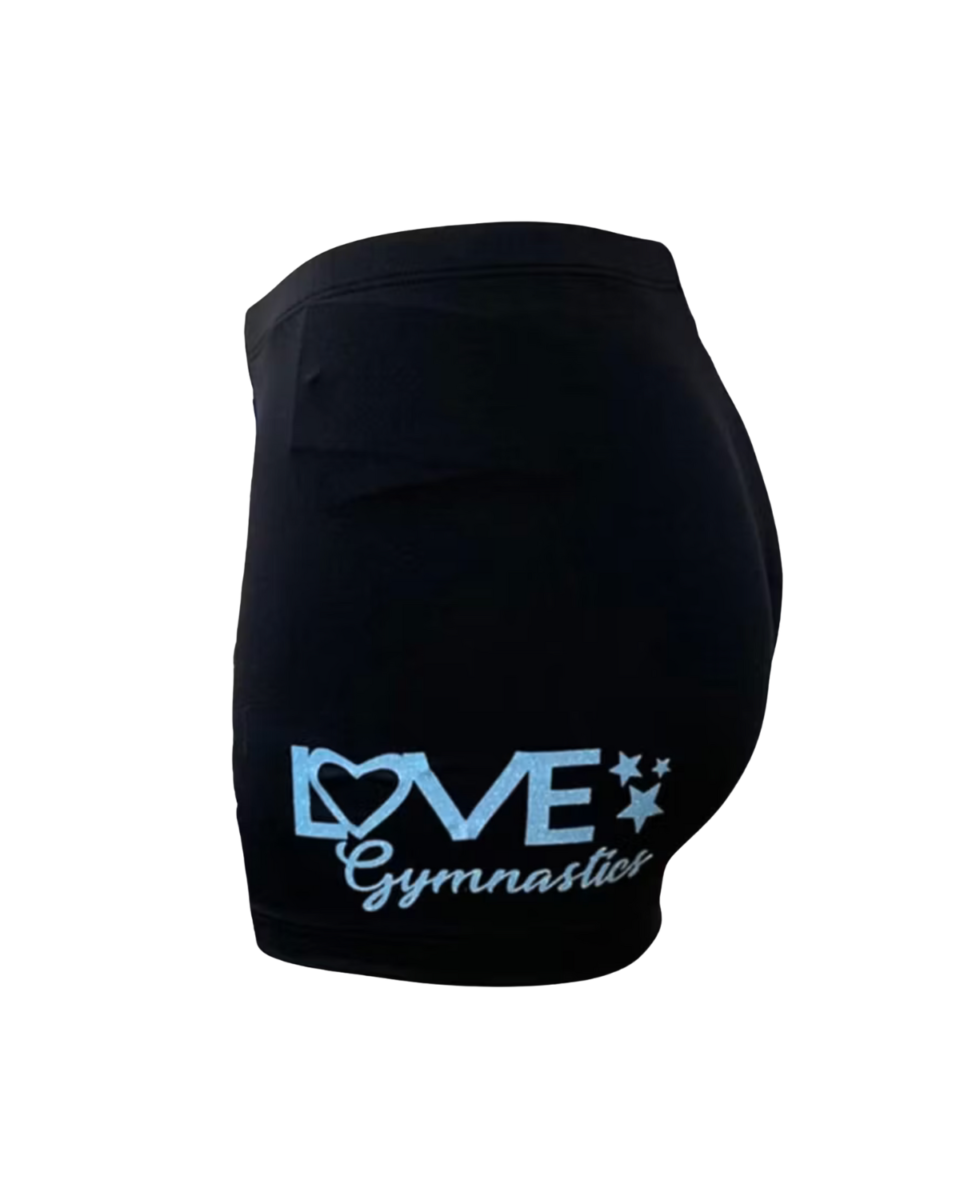 Shorts Love Gymnast blå